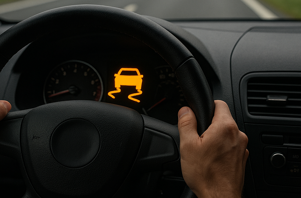 کشیده شدن فرمان به یک طرف